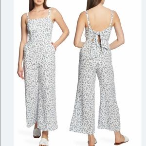 1. State Afternoon Bouquet Back Tie Jumpsuit